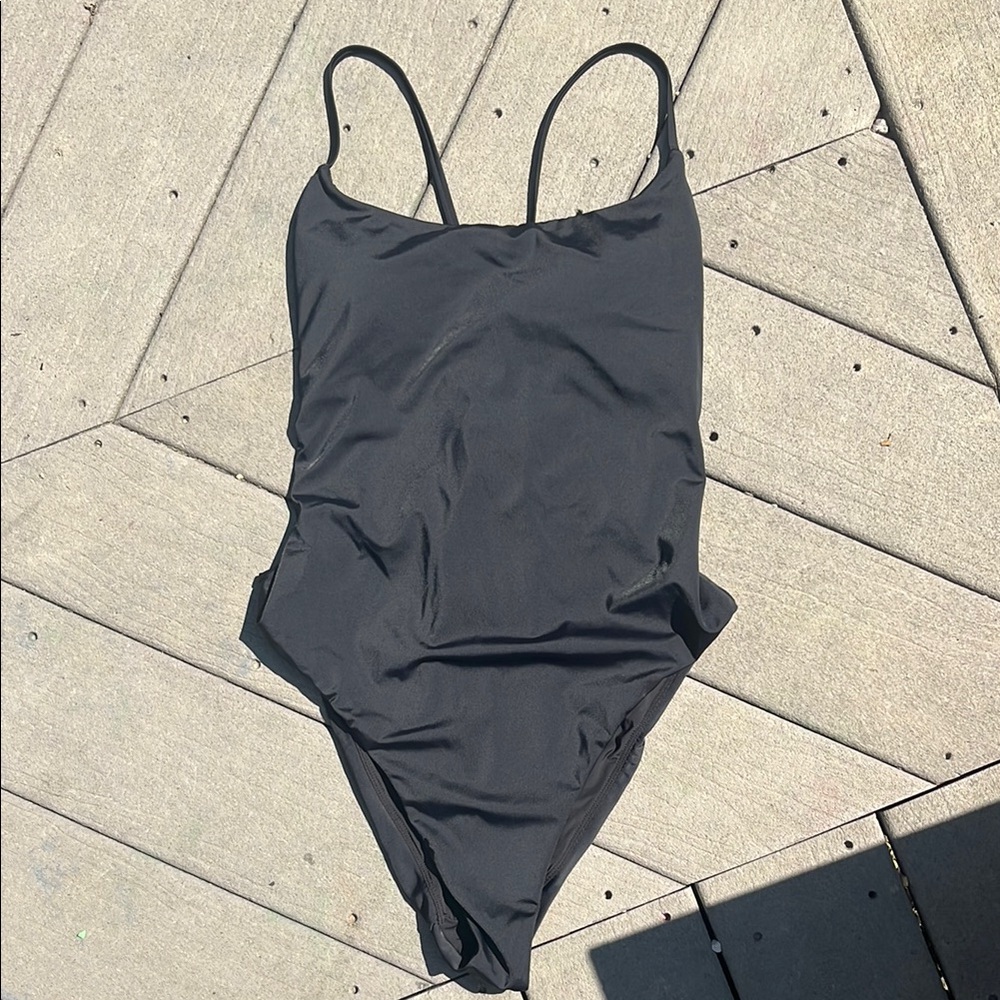 Andie Fiji Black One-Piece Swimsuit